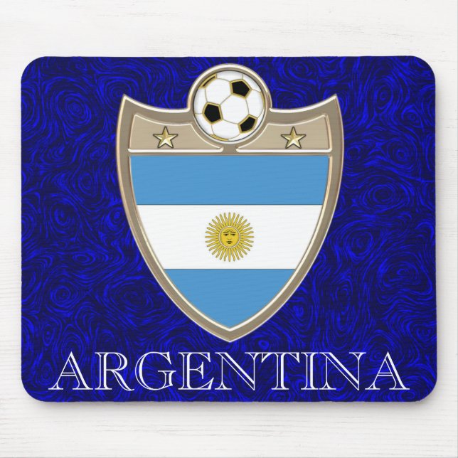 Tapis De Souris Le football de l'Argentine (Devant)