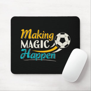 Tapis De Souris Le football fait la magie