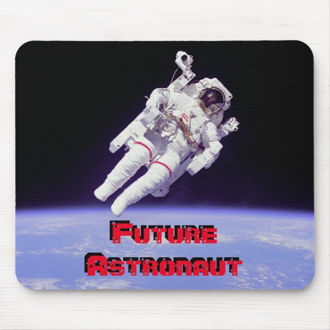 Tapis De Souris Le futur astronaute Mousepad (Devant)
