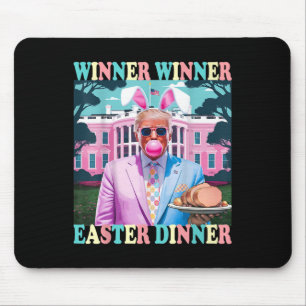 Tapis De Souris Le gagnant du dîner de Pâques Le président Trump e