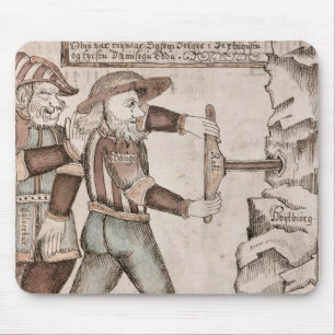 Tapis De Souris Le géant Baugi, persuadé par Odin