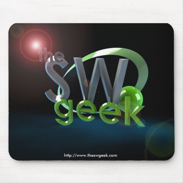 Tapis De Souris Le geek Mousepad de SolidWorks (Devant)