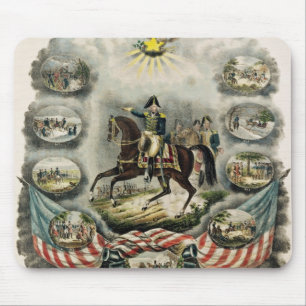 Tapis De Souris Le Général principal William Henry Harrison,