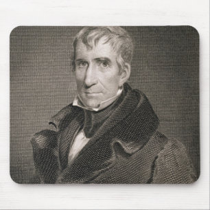 Tapis De Souris Le Général principal William Henry Harrison, gra