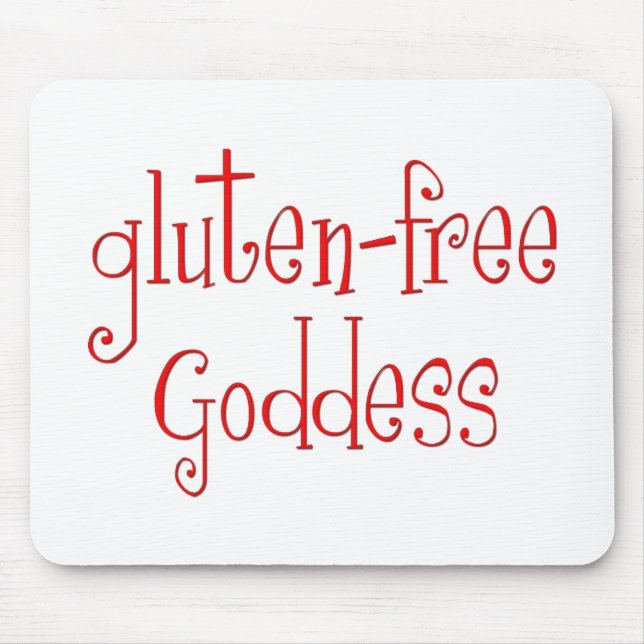 Tapis De Souris Le gluten libèrent la déesse (Devant)