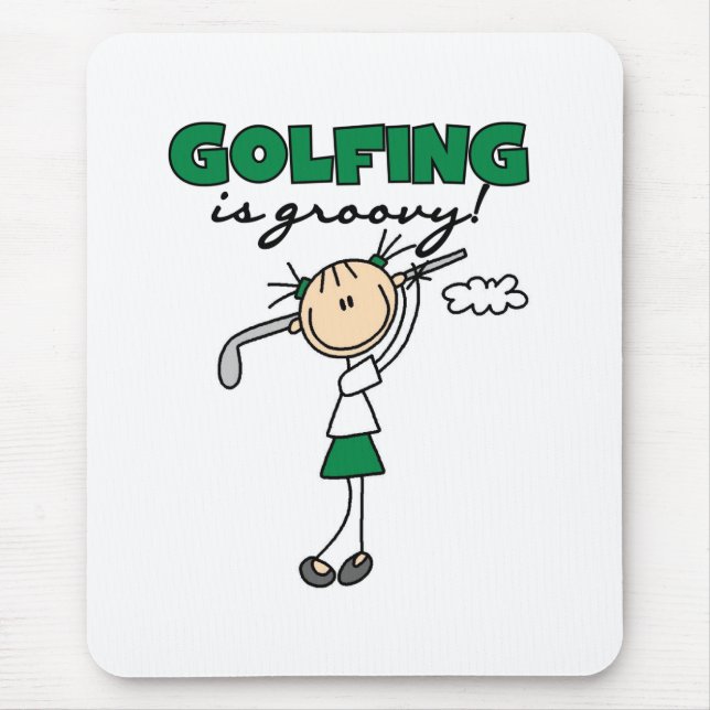 Tapis De Souris Le golf est super (Devant)