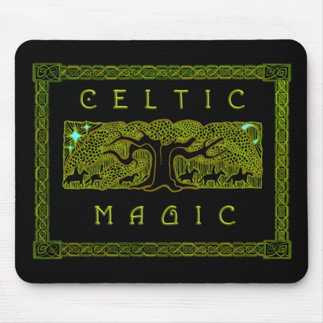 Tapis De Souris Le grand arbre Mousepad (Devant)