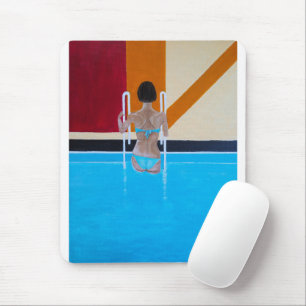 Tapis De Souris Le Grand Resort Peinture par Alfred Fox