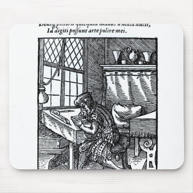Tapis De Souris Le graveur, édité par Hartman Schopper (Devant)
