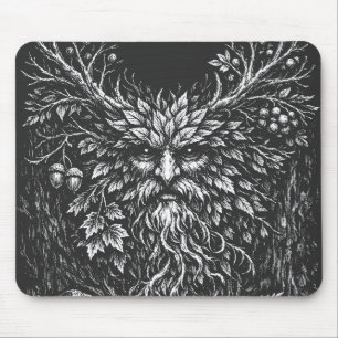 Tapis De Souris Le Green Man par BurnsInHell