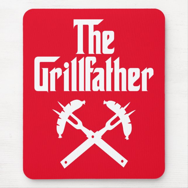 Tapis De Souris Le Grillfather Aux Chiens Chauds (Devant)
