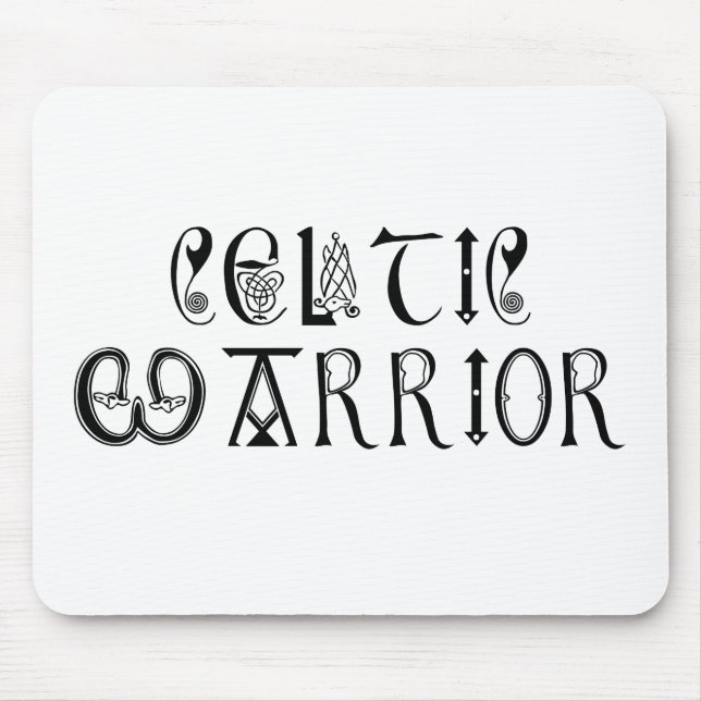 Tapis De Souris Le guerrier celte Mousepad (Devant)