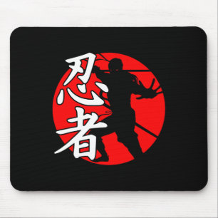 Tapis De Souris Le guerrier Japon Ninja T Chemise Karate Judo Comt