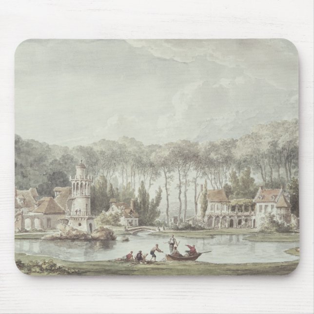 Tapis De Souris Le Hameau, petit Trianon, 1786 (Devant)