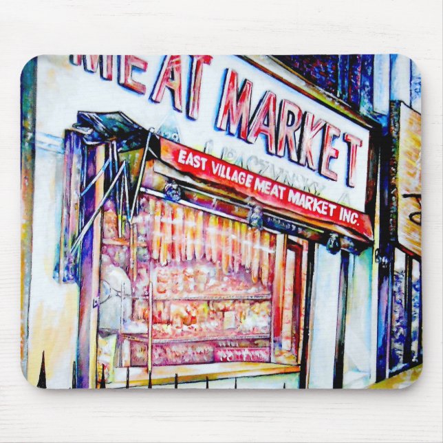 Tapis De Souris Le jardin de la sagesse de l'East Village (Devant)