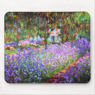 Tapis De Souris Le jardin de l'artiste chez Giverny, Claude Monet