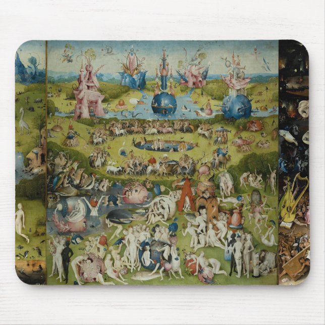 Tapis De Souris Le Jardin des délices terrestres Hieronymus Bosch (Devant)