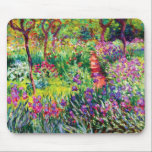 Tapis De Souris Le jardin d'Iris à Giverny par Claude Monet<br><div class="desc">Le jardin d'Iris à Giverny par Claude Monet. 
Visitez mon magasin pour un design plus intéressant et plus de choix de couleurs => zazzle.com/iwheels*</div>