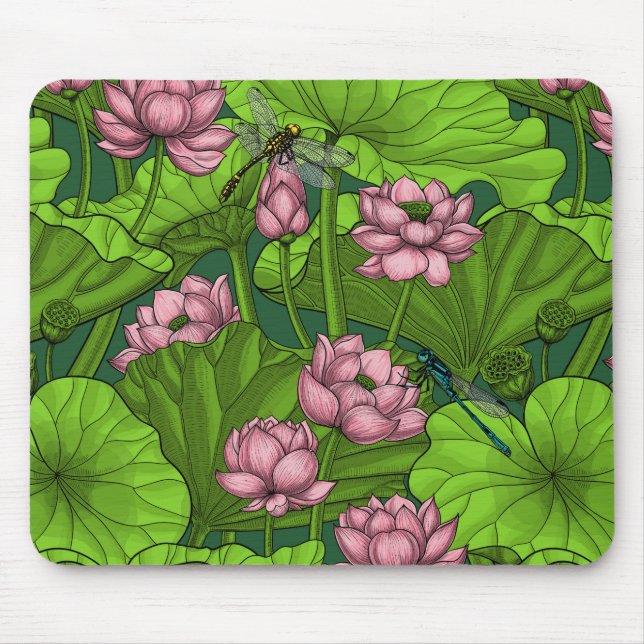 Tapis De Souris Le jardin du Lotus (Devant)