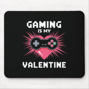 Tapis De Souris Le jeu est mon Valentin Drôle Gamer Hommes Femme G