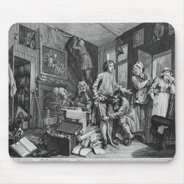 Tapis De Souris Le jeune héritier prend la possession de (Devant)