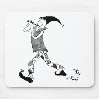 Tapis De Souris Le joueur de pipeau pie de Hamelin