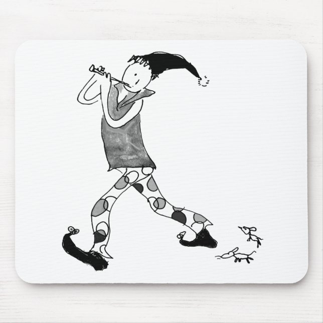 Tapis De Souris Le joueur de pipeau pie de Hamelin (Devant)