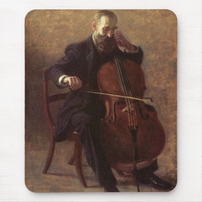 Tapis De Souris Le Joueur du violoncelle (Devant)