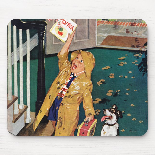 Tapis De Souris Le jour de mère heureux (Devant)