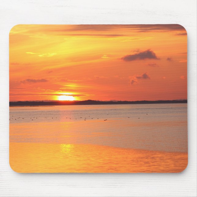 Tapis De Souris Le jour glisse dans la nuit Mousepad (Devant)