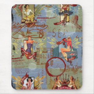 Tapis De Souris Le kitsch Bitsch : Kitsch détruit Bitsch Pin-UPS