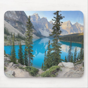 Tapis De Souris Le lac Moraine à Banff Canada