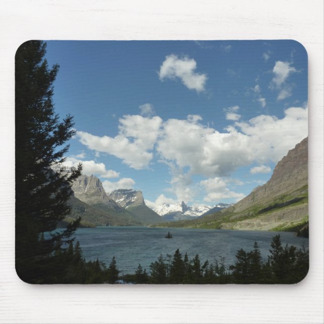 Tapis De Souris Le lac Saint Mary II du parc national des Glaciers (Devant)