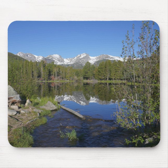 Tapis De Souris Le lac Sprague II du parc national Rocky Mountain (Devant)