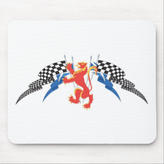 Tapis De Souris Le lion effréné, Saltires, vérifie