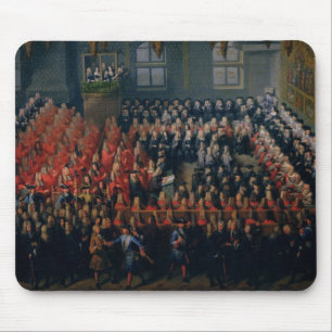 Tapis De Souris Le lit de la justice s'est tenu chez le Parlement