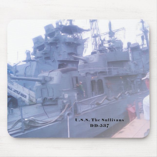 Tapis De Souris Le long du côté Little Rock (Devant)