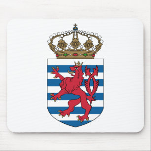 Tapis De Souris le Luxembourg symbolisent