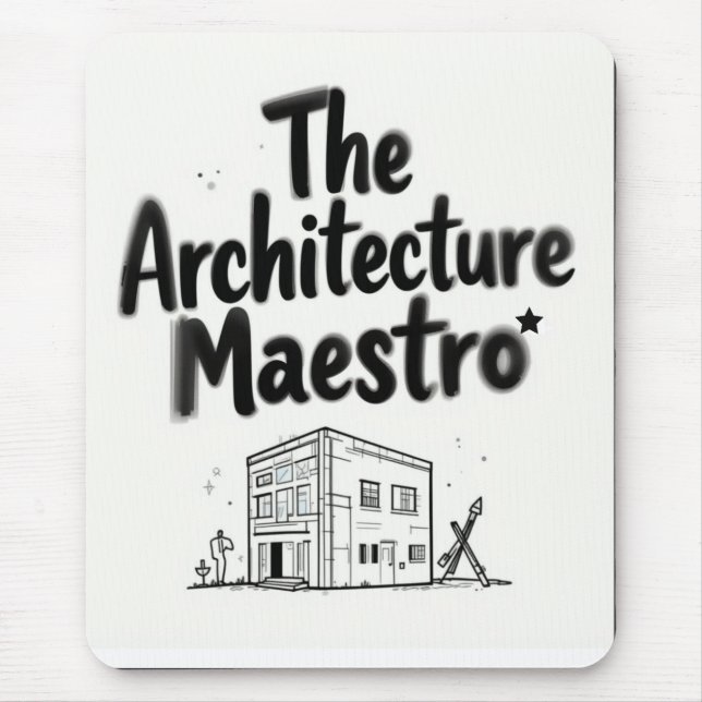 Tapis De Souris Le Maestro d'Architecture (Devant)