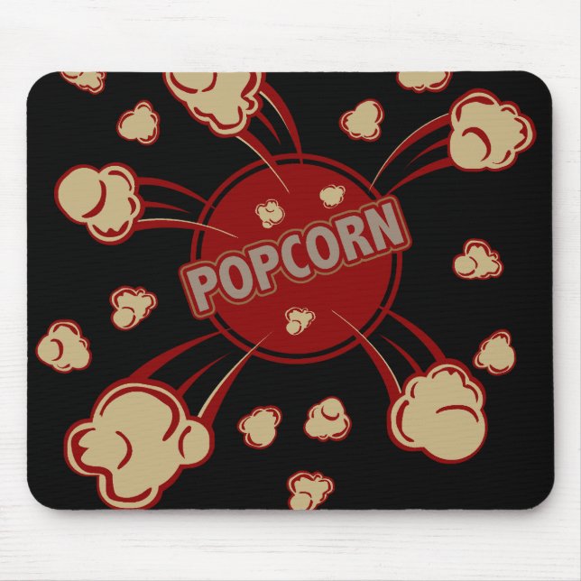 Tapis De Souris Le maïs éclaté Mousepad (Devant)