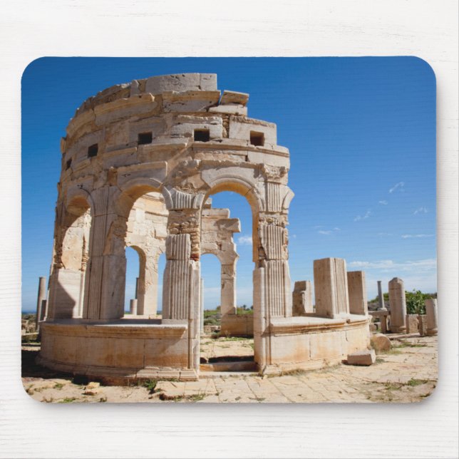 Tapis De Souris Le Marché, Leptis Magna, district d'Al Khums (Devant)