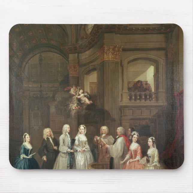 Tapis De Souris Le mariage de Stephen Beckingham et de Mary Cox (Devant)