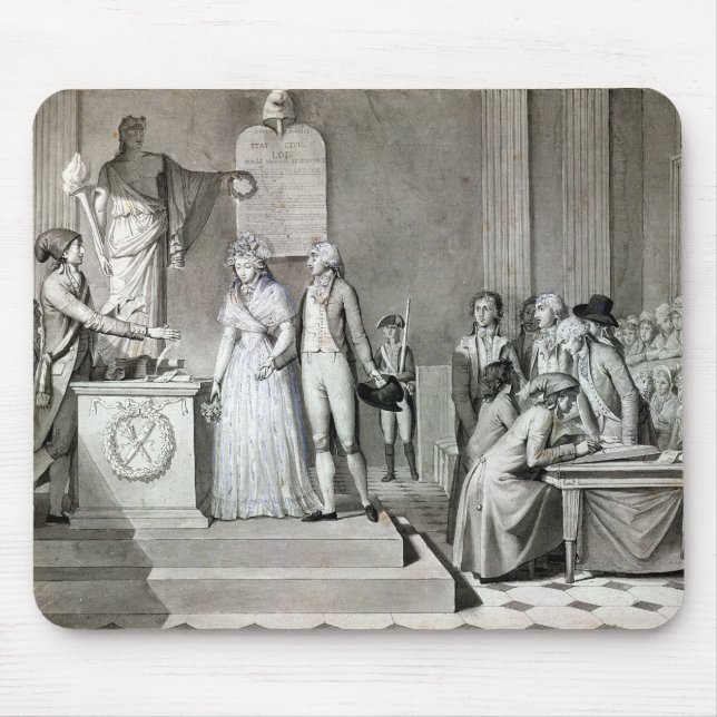 Tapis De Souris Le mariage républicain (Devant)