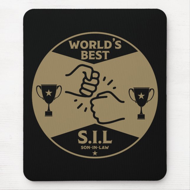 Tapis De Souris Le meilleur gendre du monde (Devant)