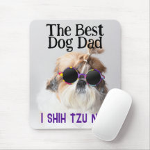 Le meilleur papa chien Shih Tzu Pas Fête des Pères