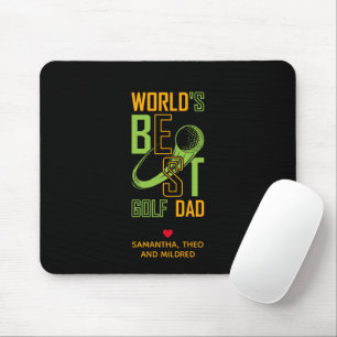 Tapis De Souris Le meilleur papa de golf du monde Cadeaux papa