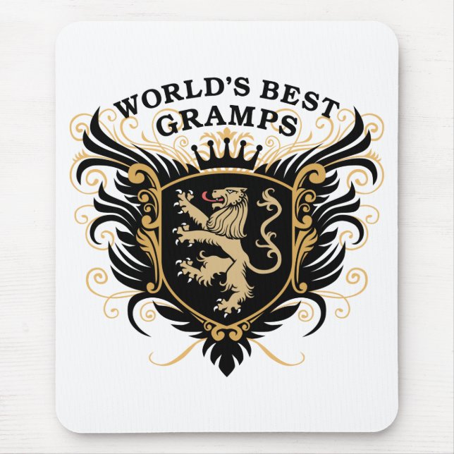 Tapis De Souris Le meilleur papy du monde (Devant)