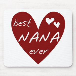 Tapis De Souris Le meilleurs T-shirts et cadeaux de Nana de coeur