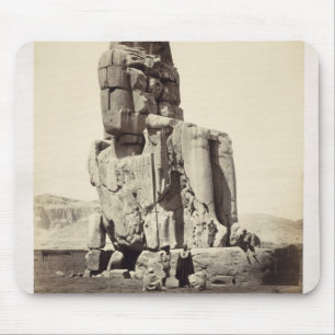 Tapis De Souris "Le Memnon vocal", statue colossale d'Amenhotep I