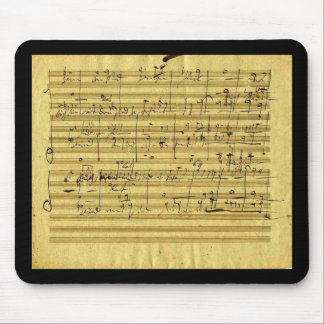 Tapis De Souris Le "Messiah" de Handel dans la main de Beethoven